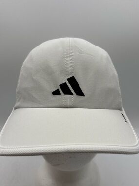 adidas Superlite 3 Climacool Men’s White Low Profile 6 Panel Adjustable Hat OSFM
